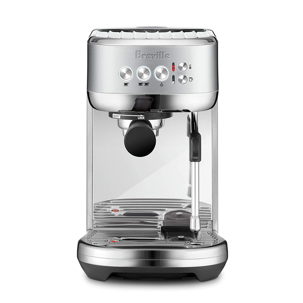 Breville BES500BSS Bambino Plus Espresso Machine, Brushed Stainless Steel