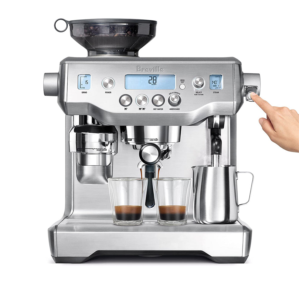 Breville BES980XL Oracle Espresso Machine, Brushed Stainless Steel